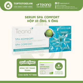 Serum Teana Stress Control Spa Comfort 20ml phục hồi & tái tạo da yếu, giảm nhăn rỗ, cấp nước dưỡng ẩm, se lỗ chân lông