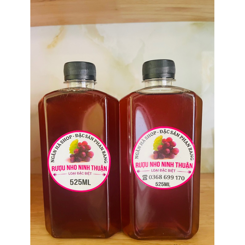 Nước ép nho lên men chai 500ml
