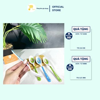 Muỗng nhựa cho bé, thìa cơm nhựa fataco cho bé tập ăn (1cái) mta-mart