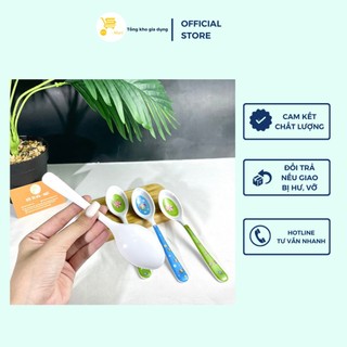 Muỗng nhựa cho bé, thìa cơm nhựa fataco cho bé tập ăn (1cái) mta-mart