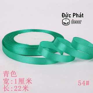 [ Sỉ cuộn 22m ] Ruy băng lụa 1cm loại đẹp