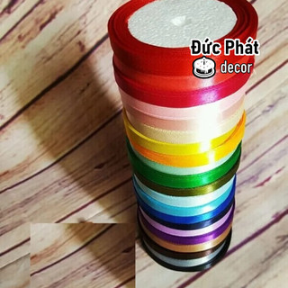Ruy băng lụa 1cm loại đẹp