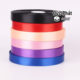 [ Sỉ cuộn 22m ] Ruy băng lụa 1cm loại đẹp