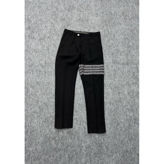 Quần âu nam 4 sọc đính đá hót 2024 cho anh em