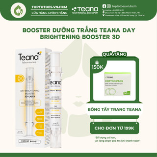 Booster Teana Professional Day Brightening Booster 3D-laser dưỡng da trắng hồng, mờ thâm, nám, tàn nhang