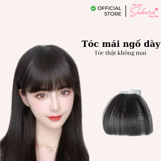 Tóc Kẹp Mái Dày Tóc Thật