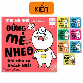 Sách - Bộ 8 Quyển Ehon Miu Bé Nhỏ Phần 2 - Sách Thiếu Nhi Kỹ Năng Sống Cho Bé 4 - 12 Tuổi