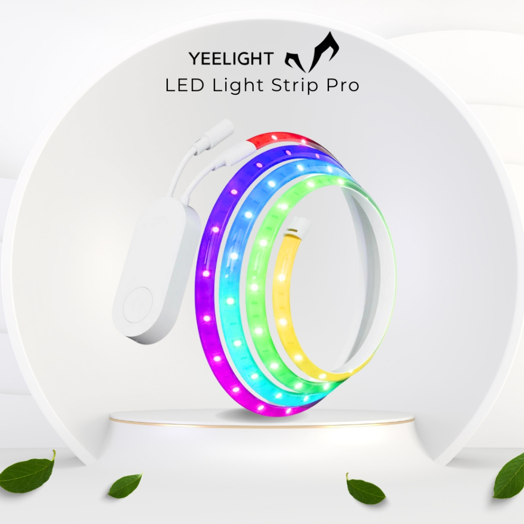 Đèn led dây thông minh Yeelight Lightstrip Pro đèn 16 triệu màu, đồng bộ nhạc, tương thích Homekit