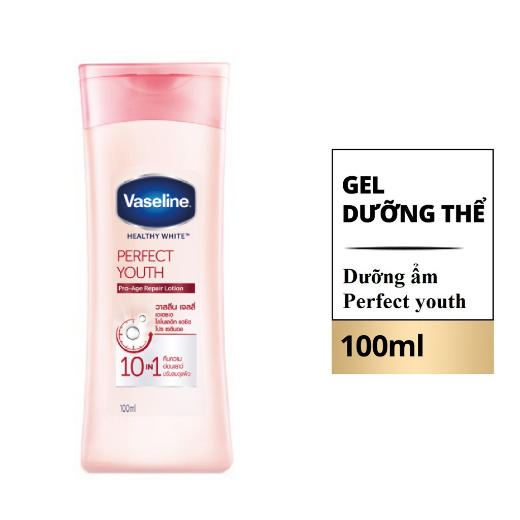 Sữa Dưỡng Thể Vaseline Sáng Da - Chai 100ml Date 02/2026