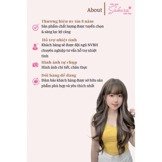 Tóc Kẹp Mái Dày Tóc Thật
