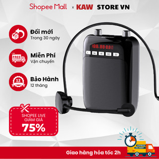 Máy trợ giảng Zansong M70, kèm mic cài đầu không dây - hỗ trợ bảo hành