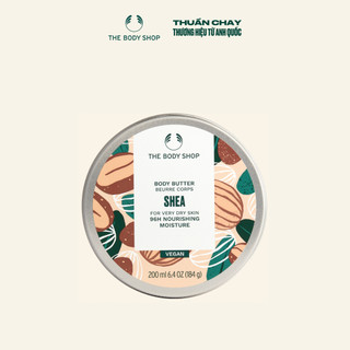 Bơ Dưỡng Thể Hương Bơ Hạt Mỡ Shea Body Butter 200ml The Body Shop