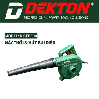 Máy thổi bụi chính hãng DEKTON DK-EB800 công suất 800w có chỉnh tốc