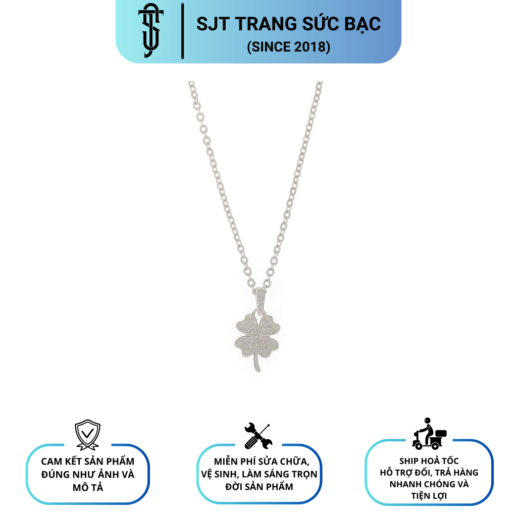 DÂY CHUYỀN MẶT CỎ 4 LÁ