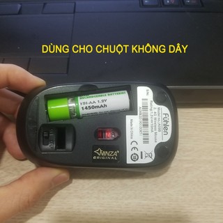Pin tự sạc qua cổng usb dùng cho chuột không dây an toàn bảo vệ môi trường