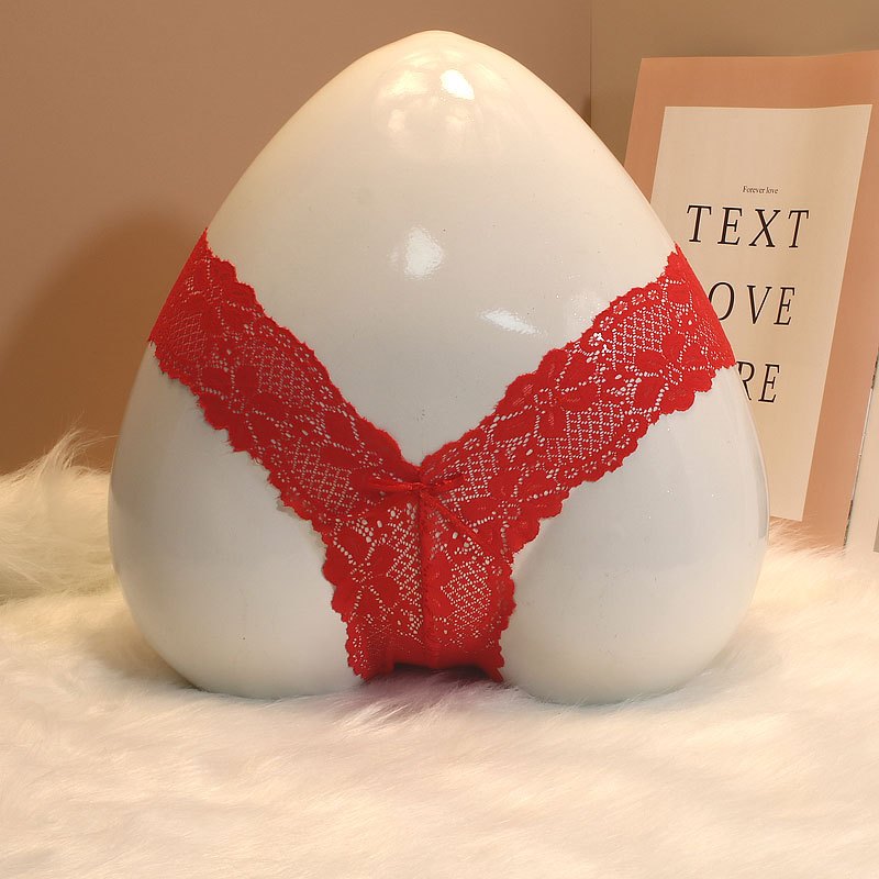 Quần lót ren mềm mịn lọt khe siêu mỏng sexy gợi cảm sịp nữ chữ y họa tiết hoa đen đỏ trắng quyến rũ BIKI HOUSE T302 | BigBuy360 - bigbuy360.vn