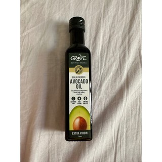 Dầu bơ ép lạnh nguyên chất grove chai 250ml