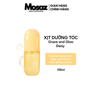 Xịt dưỡng tóc Grace & Glow Daisy Hair Vitamin Mist Xịt dưỡng tóc hương nước hoa với Keratin chống xơ rối