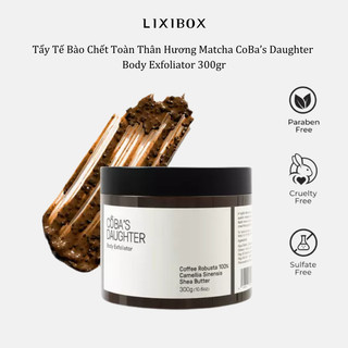  Tẩy Tế Bào Chết Toàn Thân Hương Matcha CoBa’s Daughter Body Exfoliator 300gr