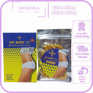 Viên giảm cân siêu tốc vip body x7 chính hãng 100%