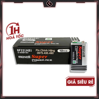 Pin maxell 9v / 6f22 - hàng chính hãng