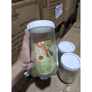Hũ thuỷ tinh nắp nhựa 900 ml