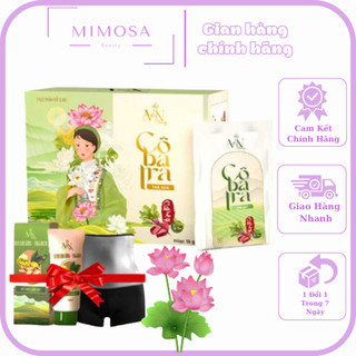 Cô ba trà - trà sen giảm mỡ bụng + tặng kem tan mỡ + quần sinh nhiệt