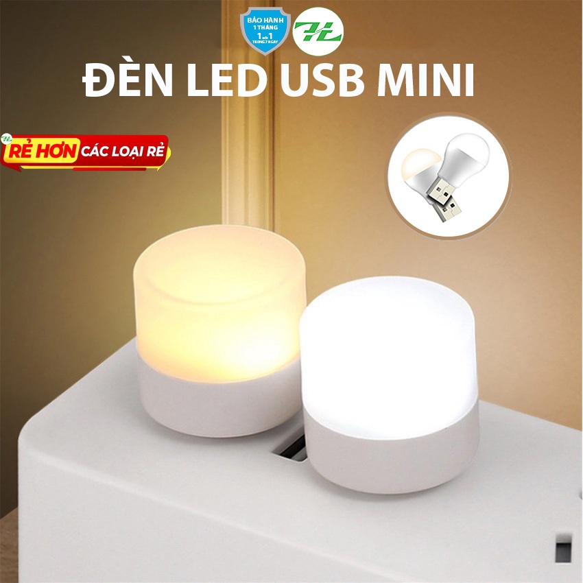Đèn Mini Đèn LED Mini Đọc Sách Đèn Ngủ Bảo Vệ Mắt Cổng Sạc USB Siêu Sáng Nhỏ Gọn Tiện Lợi
