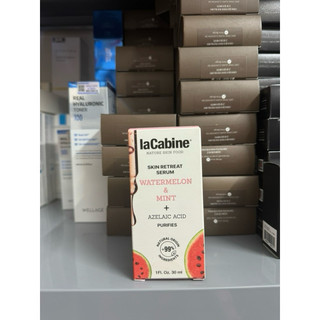 Tinh chất làm dịu - mờ thâm - kiềm dầu lacabine skin retreat watermelon + mint serum 30ml