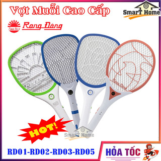 Vợt Muỗi Rạng Đông Cao Cấp Thông Minh Có Đèn , Vợt Bắt Muỗi Chính Hãng Pin Trâu Hàng Việt Nam Chất Lượng Cao