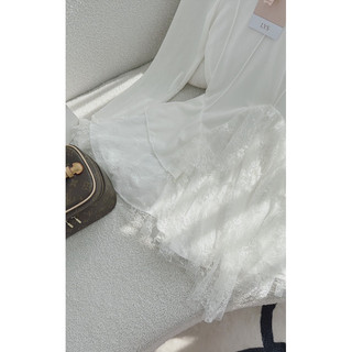 Đầm thun body viền trắng