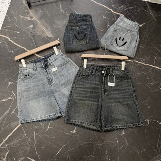 Q40 - QUẦN SHORT JEAN NGỐ MẶT CƯỜI 753 - 45CM