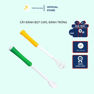 Cây Đánh Bọt Cà Phê, Đánh Trứng, Cafe Nhựa Bằng Tay Mta-Mart Vệ Sinh, Tiện Dụng