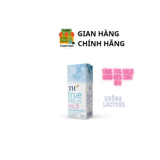  Sữa tươi tiệt trùng TH True Milk HILO 180ml Lốc 4 hộp 
