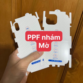 [ có 15promax ] Dán ppf nhám chống vân tay cho lp 7 đến lp 14promax