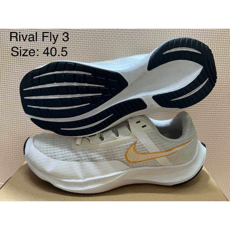 Giày 2hand dòng chạy bộ Ni.Ke Rival Fly 3, SIZE: 40.5 (cond 85%)