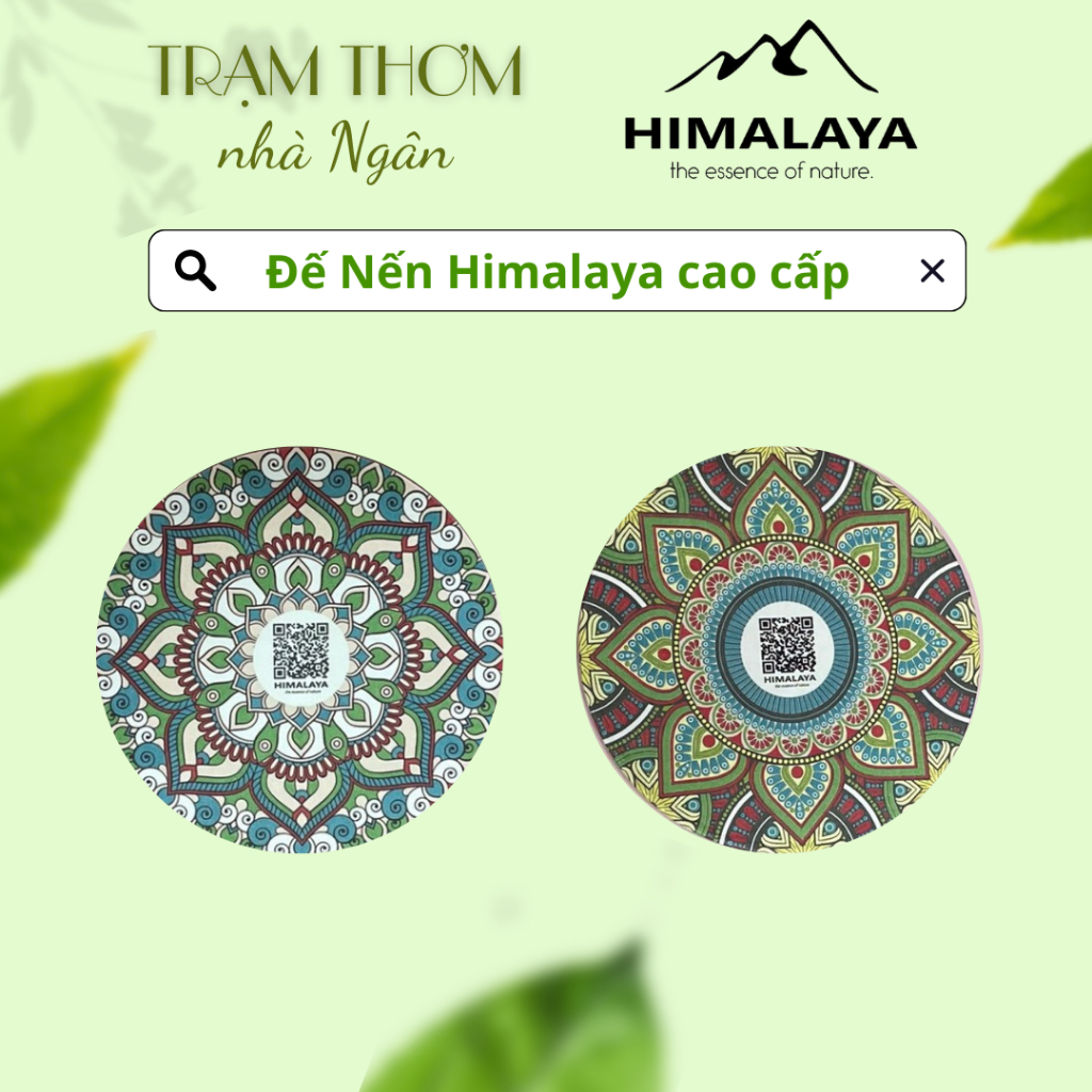 Đế nến thơm Himalaya màu ngẫu nhiên (Tặng kèm khi mua nến)