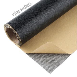  Miếng dán vải da PU có keo tự dính cỡ nhỏ đến lớn sửa ghế sofa đồ da nội thất 