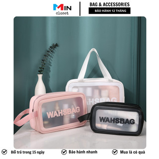 Túi du lịch trong suốt chống thấm nước, Túi đựng mỹ phẩm đa năng tiện dụng WASHBAG TD19