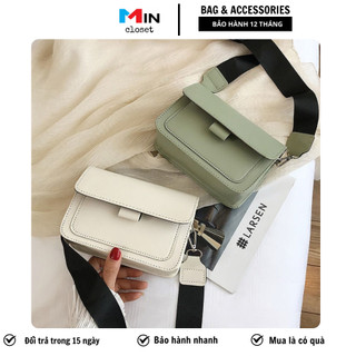 Túi xách nữ đeo chéo phối màu vintage phong cách Hàn Quốc TD01
