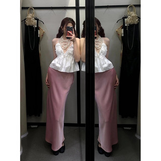 (Hàng Sẵn Xs S M ) Chân Váy Lụa Xuất