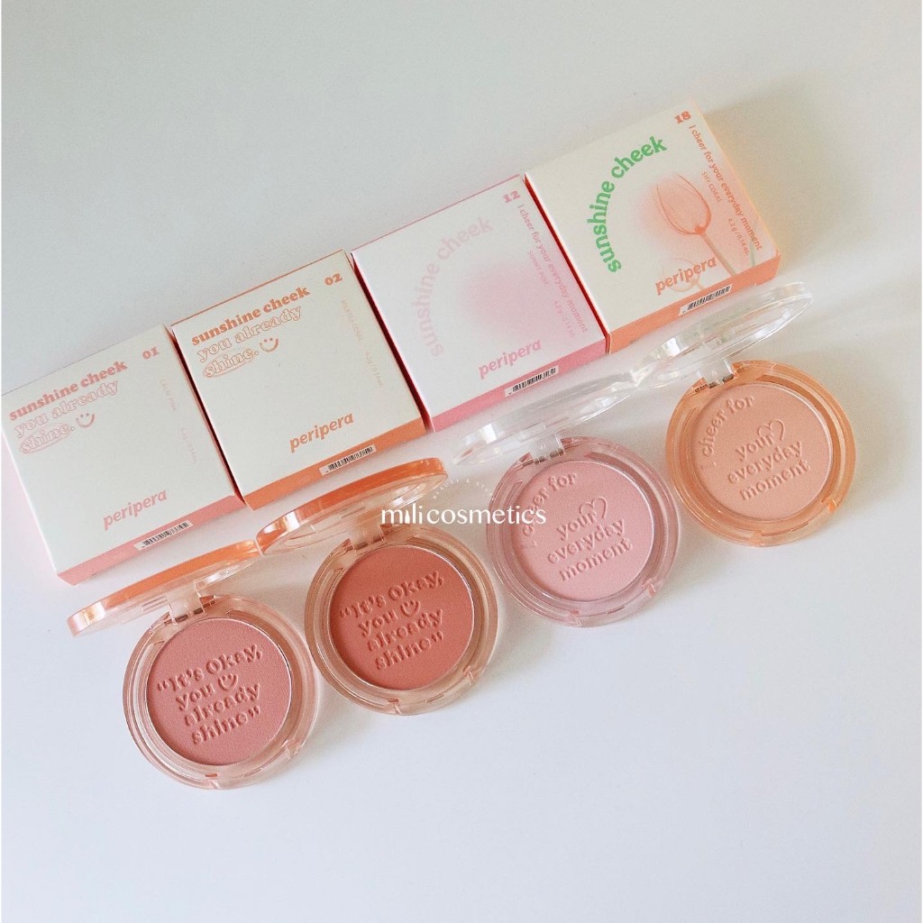 Phấn má hồng Peripera Pure Blushed Sunshine Cheek