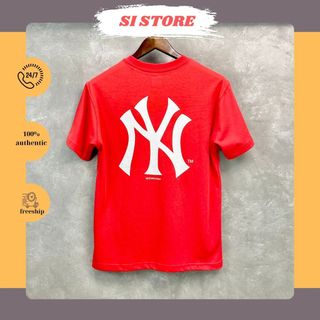 Tee thun new era ny đỏ basic