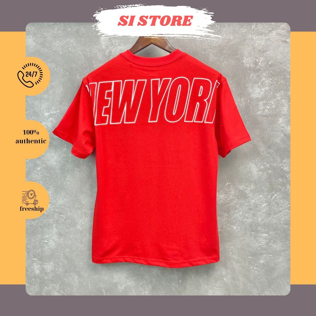 NEW ERA TEE - NEW YORK TRẮNG ĐEN & CHICAGO ĐEN