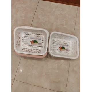 rổ 2 lớp nhựa việt nhật