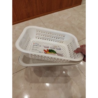 rổ 2 lớp nhựa việt nhật