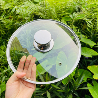 Nắp kính đậy vung nồi cho chảo cạn lunkai oyatton 20/24cm