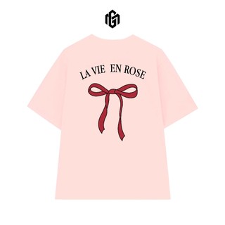 [NEW] Áo Thun Gimme Tee Oversize - LA VIE EN ROSE - Unisex Cotton - 220gsm - GMT41