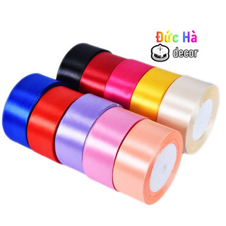 Ruy băng lụa Satin 4cm ~22m (Cuộn 25 Yards)