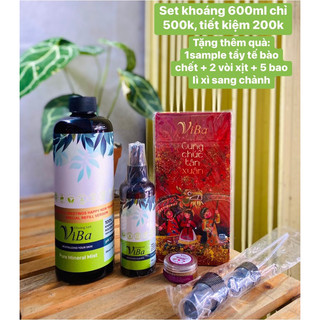 Xịt Khoáng ViBa _ Khoáng tươi Viba.
